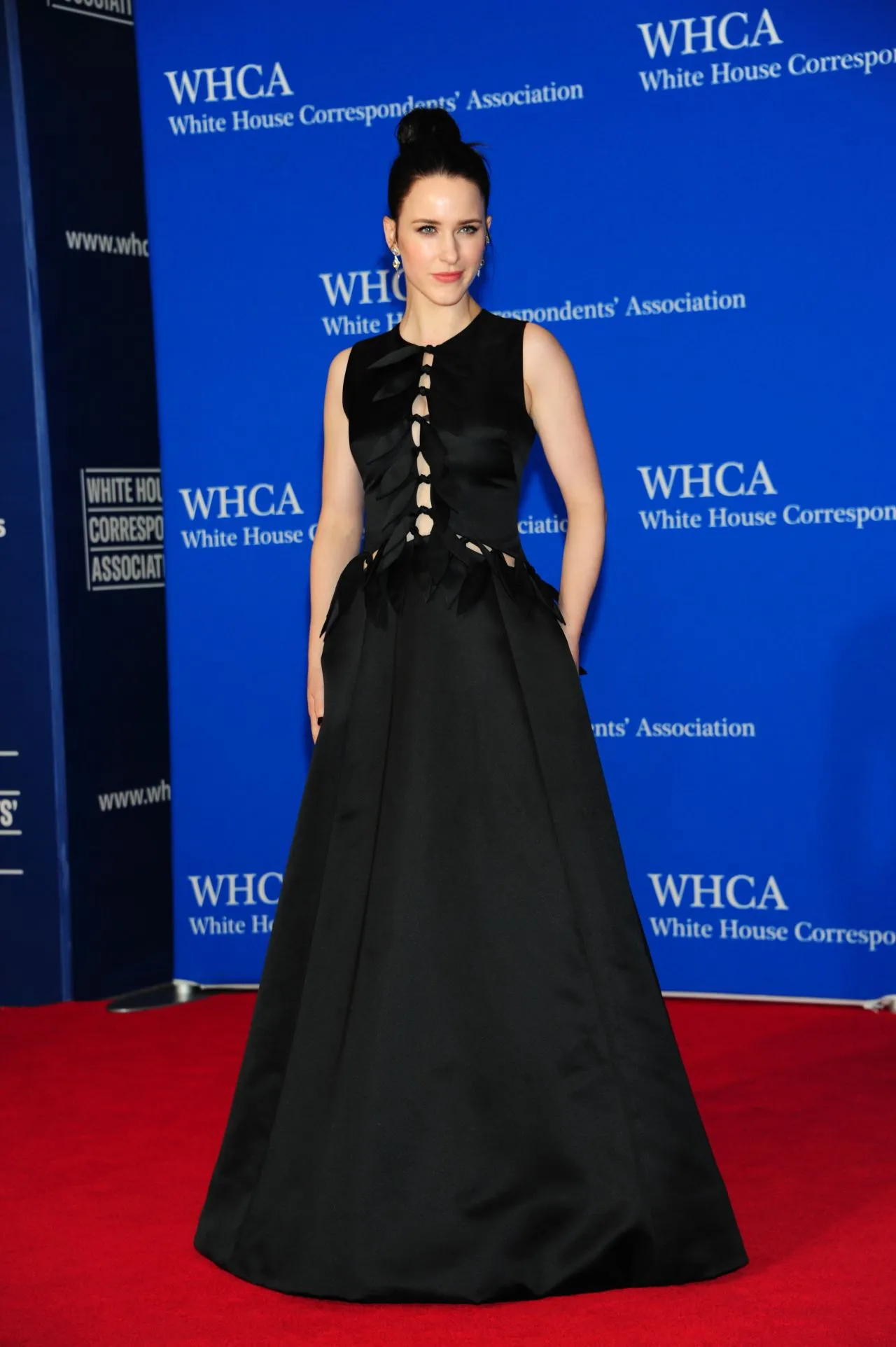 rachel brosnahan at the 2024 white correspondents dinner in washington